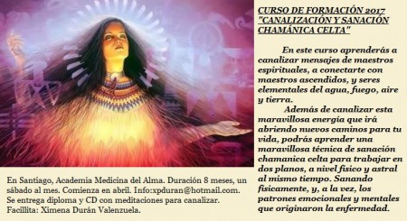 CURSO DE CANALIZACIÓN Y SANACIÓN CHAMANICA CELTA 